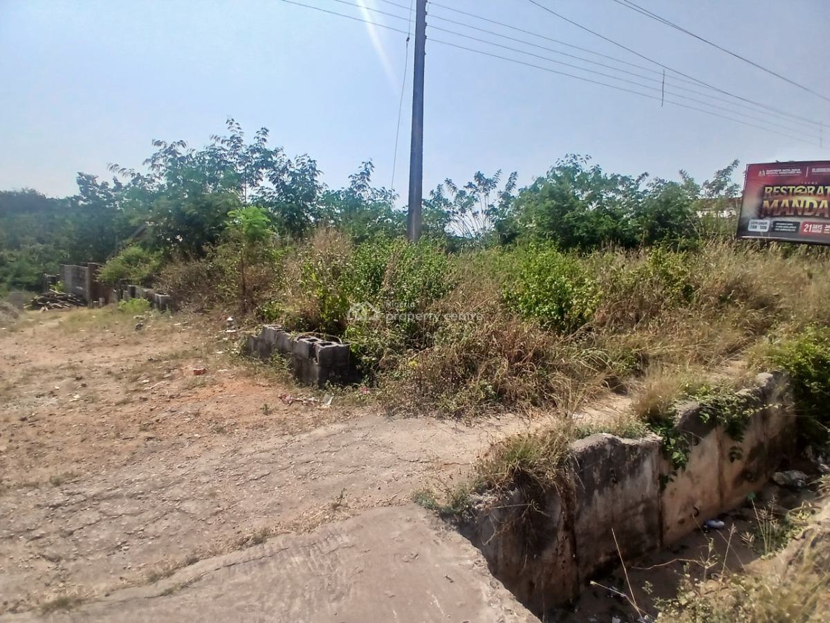 a Well Located 1200sqm Commercial Land Facing The Major Road, Save and Serve, Ologuneru Road, Ibadan, Oyo, Commercial Land for Sale