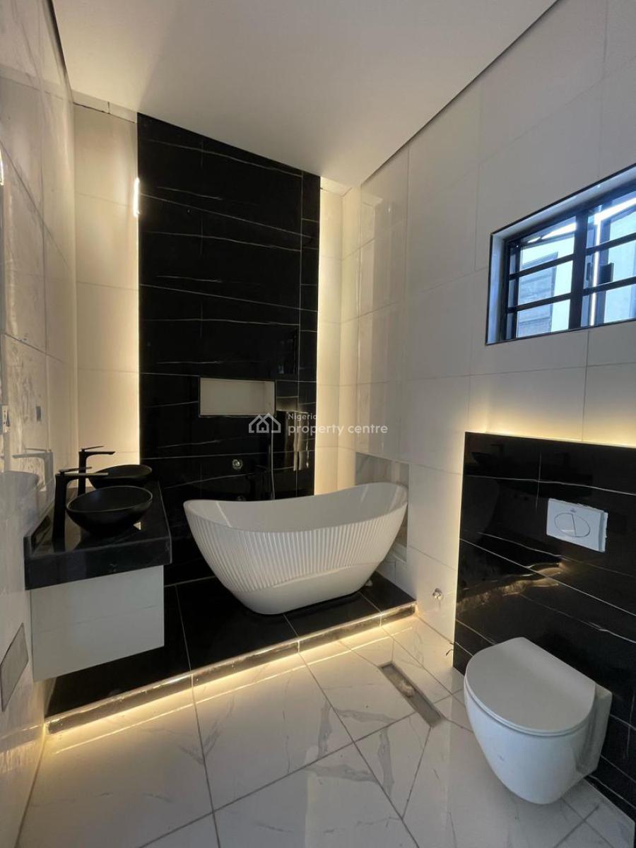 Brand New Contemporary Luxury Smart 5  Bedroom Home with Pool & Bq, Chevron, Lekki, Lagos, Detached Duplex for Rent