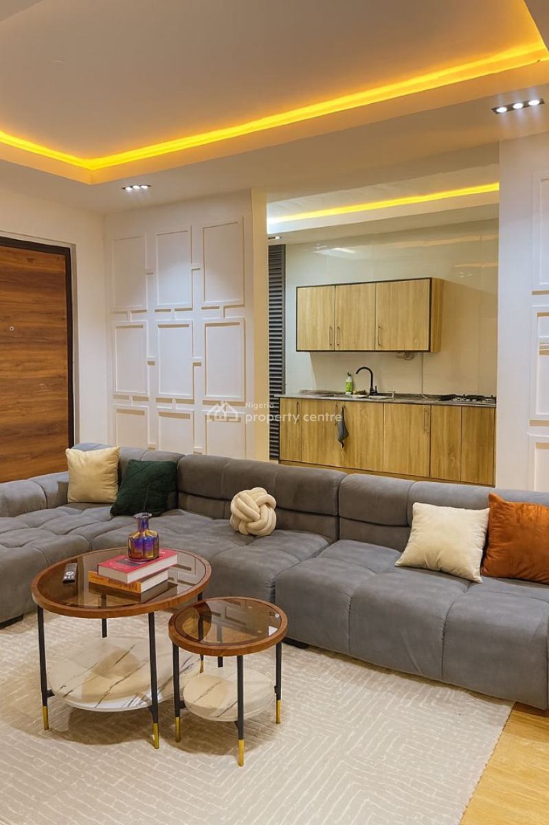 a Smart and Luxurious 2 Bedroom Apartment, The Haven Unit, Ikoyi, Lagos, Flat / Apartment Short Let