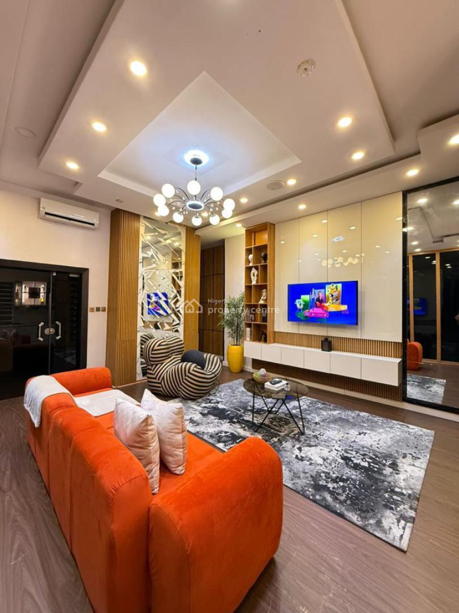 Chick Studio Apartment with Beautiful Furnishing, Chevron, Lekki, Lagos, Detached Duplex Short Let