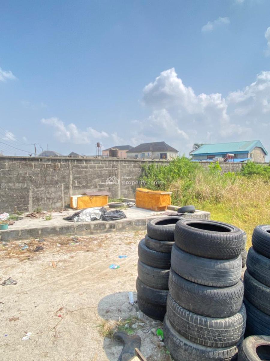 Gated and Well Fenced 5plots of Land(3000sqm)suitable for All Purposes, Directly Facing The Major Ogombo Express Road, Ogombo, Ajah, Lagos, Commercial Land for Rent
