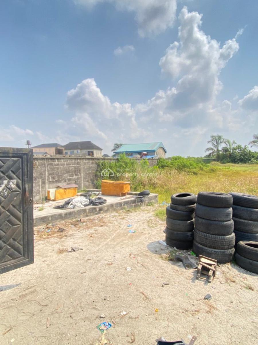 Gated and Well Fenced 5plots of Land(3000sqm)suitable for All Purposes, Directly Facing The Major Ogombo Express Road, Ogombo, Ajah, Lagos, Commercial Land for Rent