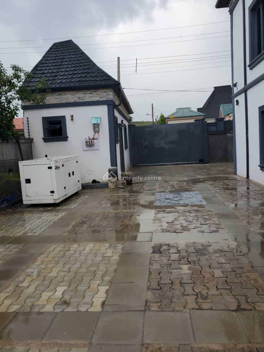 Luxurious 5 Bedrooms Fully Detached Duplex with Bq, Near Polaris Bank, Life Camp, Abuja, Detached Duplex for Sale