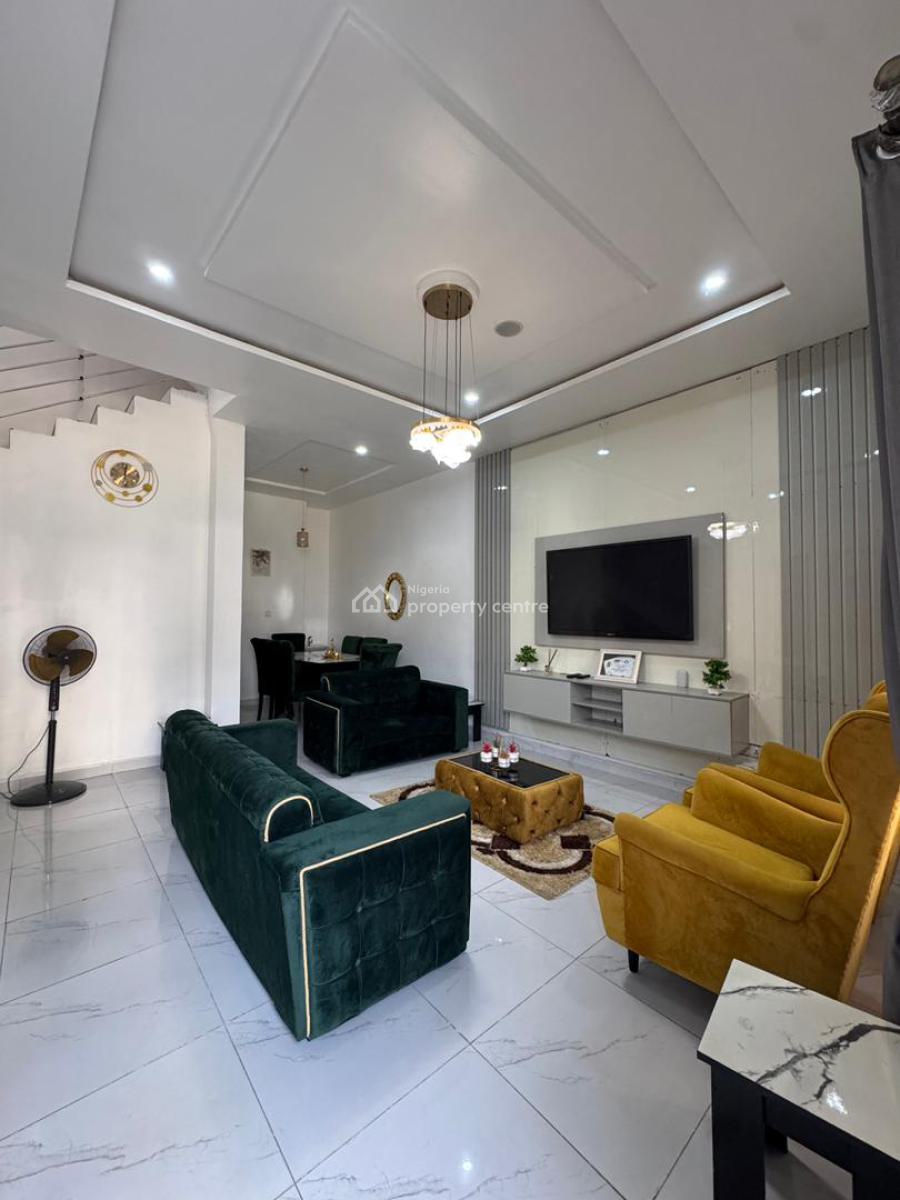 Classy 4 Bedroom Terrace  Duplex with a Bq, Ikate, Lekki, Lagos, Terraced Duplex for Sale