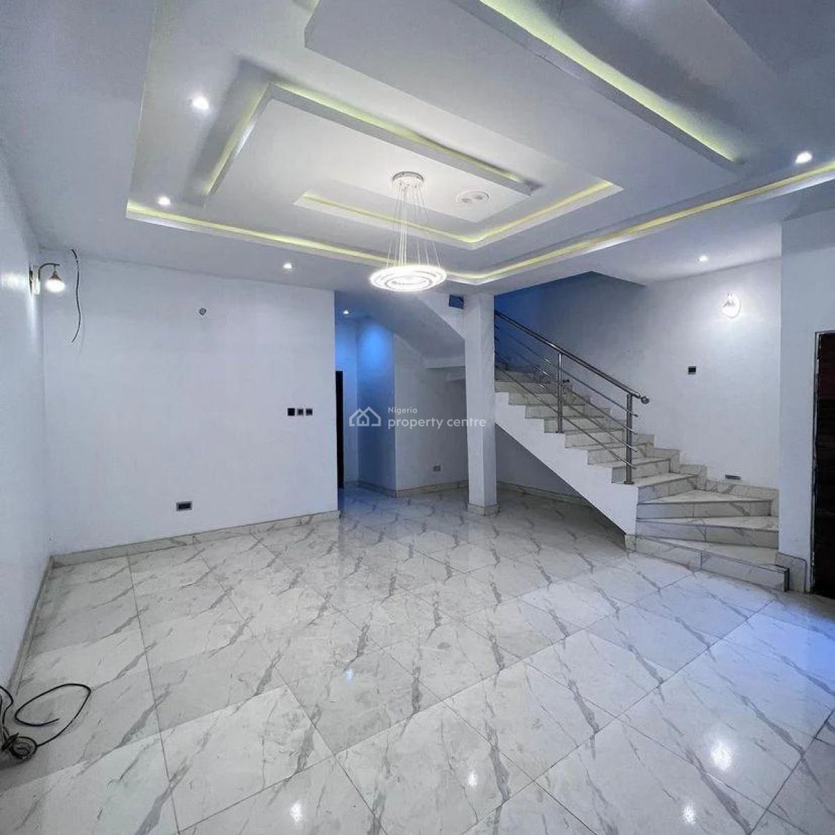 Brand New 4-bedroom Terrace Home, Thomas Estate, Ajah, Lagos, Terraced Duplex for Sale