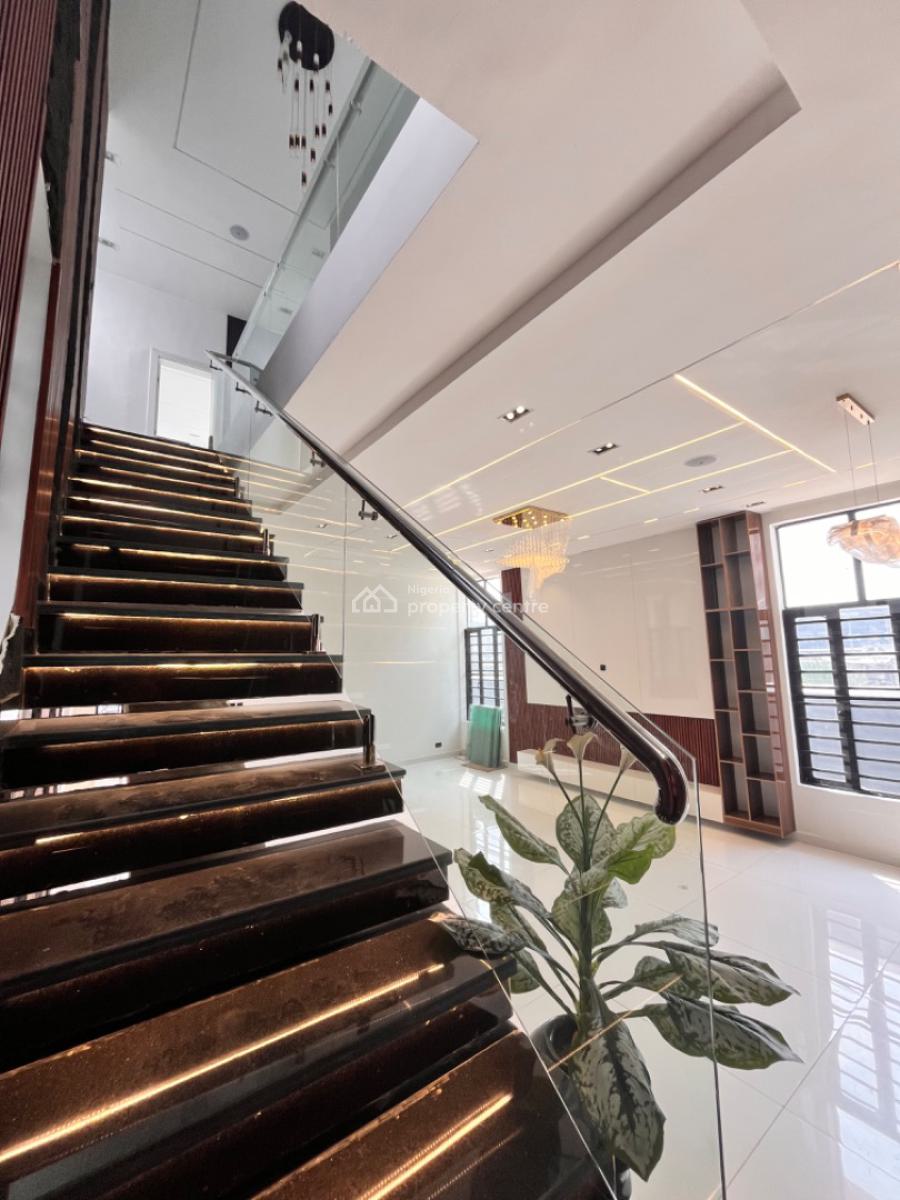 Luxury 5-bedroom Fully Detached Duplex with Pool and Bq, Chevron Toll, Lekki, Lagos, Detached Duplex for Sale