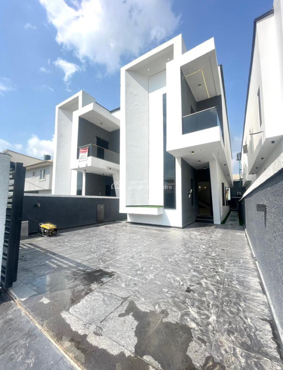 Beautifully Finished 5 Bedroom Fully Detached Duplex with Pool, Ajah, Lekki, Lagos, Detached Duplex for Sale