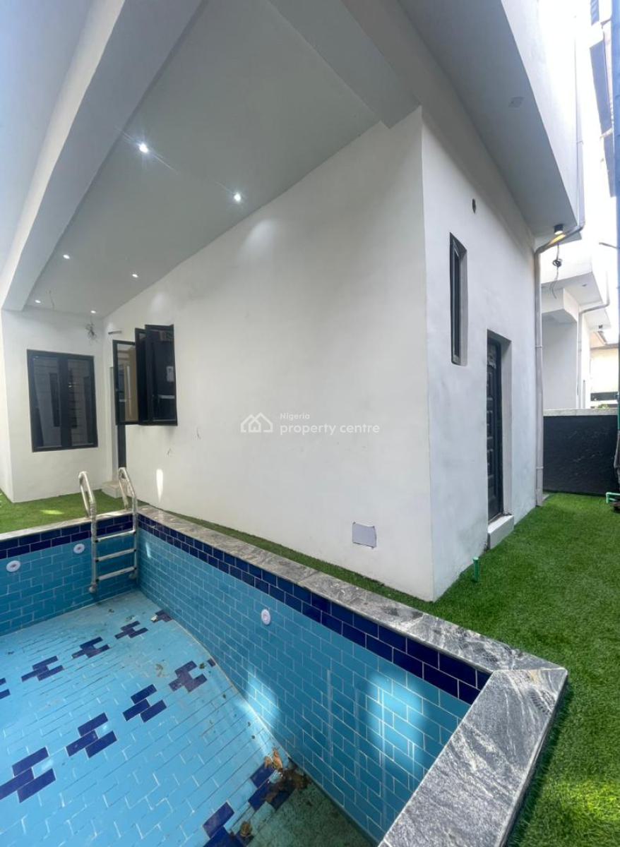 Beautifully Finished 5 Bedroom Fully Detached Duplex with Pool, Ajah, Lekki, Lagos, Detached Duplex for Sale
