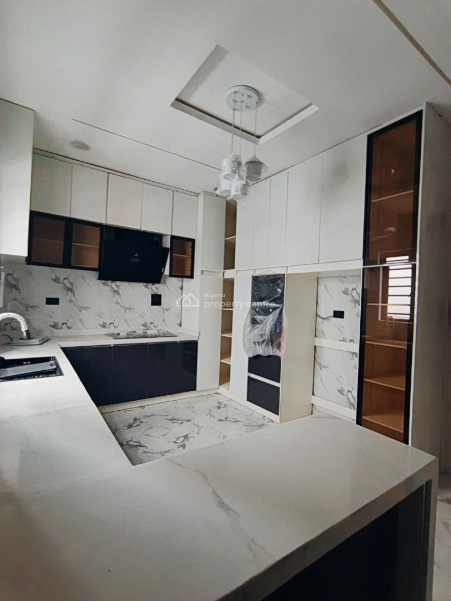 a 4 Bedroom Duplex, After Agungi, Before Chevron, Lekki, Lagos, Semi-detached Duplex for Sale