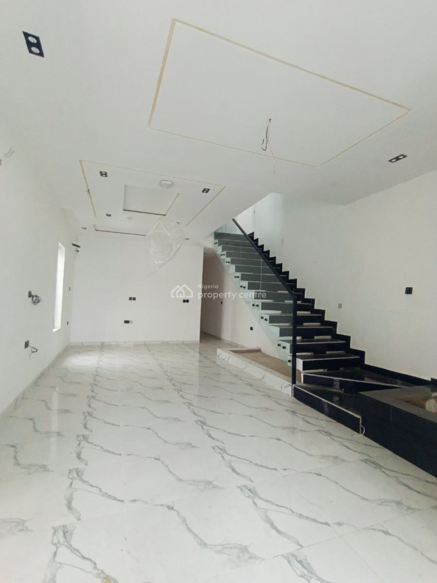 a 4 Bedroom Duplex, After Agungi, Before Chevron, Lekki, Lagos, Semi-detached Duplex for Sale