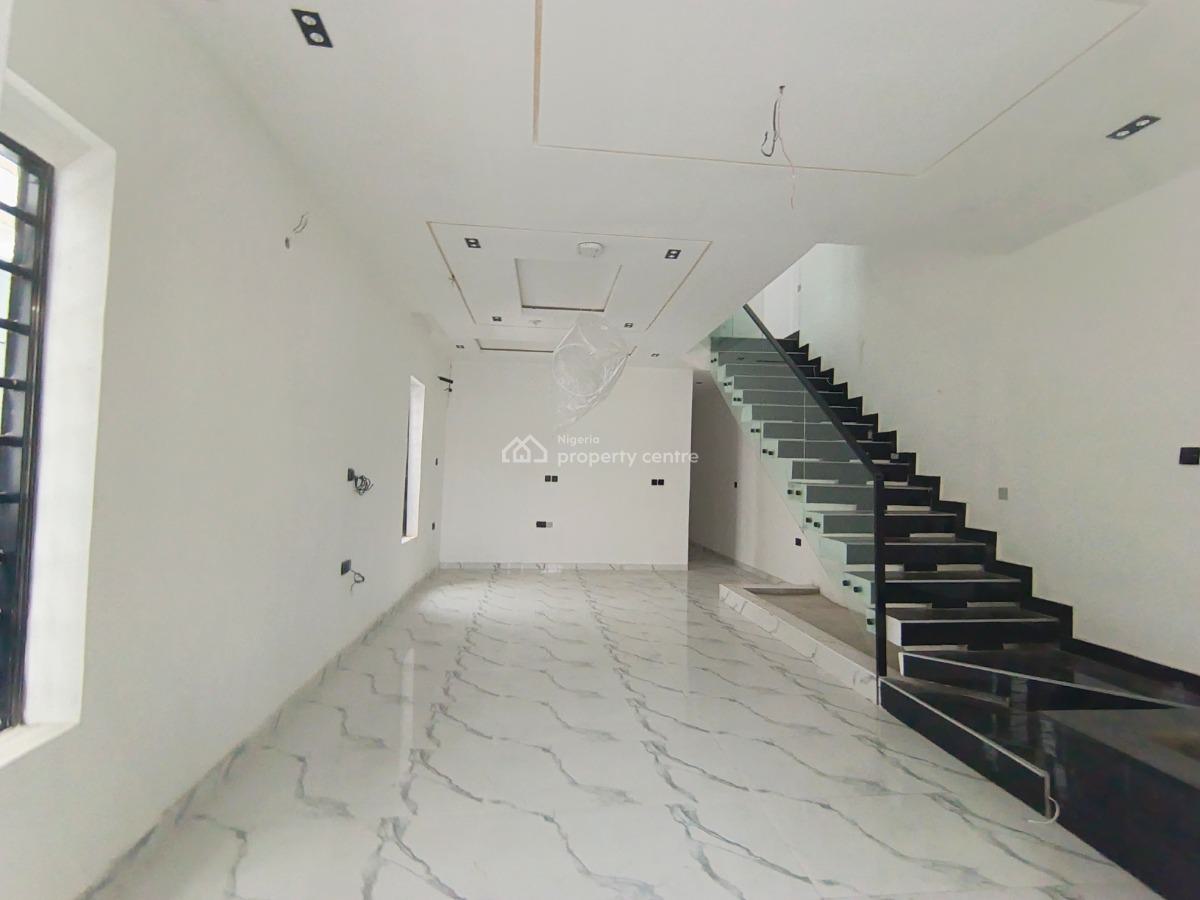 a 4 Bedroom Duplex, After Agungi, Before Chevron, Lekki, Lagos, Semi-detached Duplex for Sale