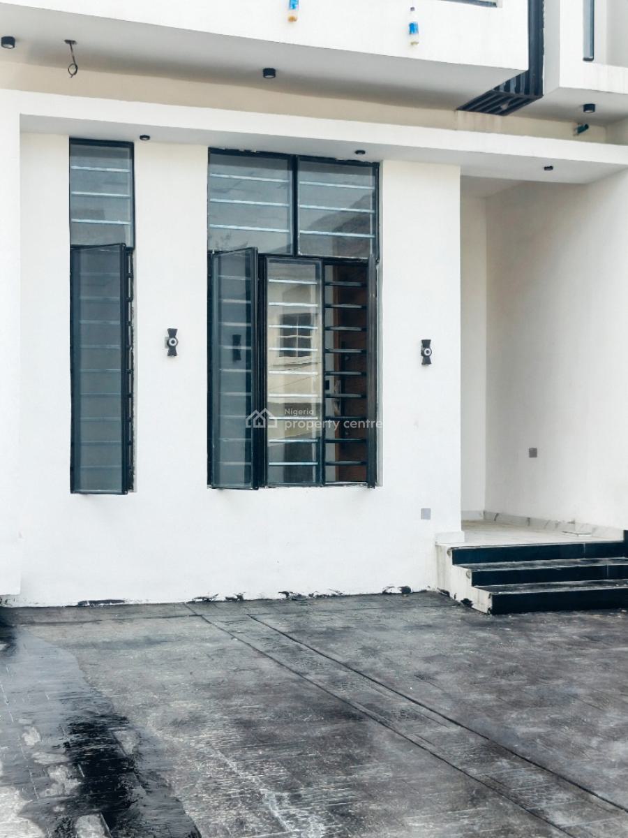 a 4 Bedroom Duplex, After Agungi, Before Chevron, Lekki, Lagos, Semi-detached Duplex for Sale