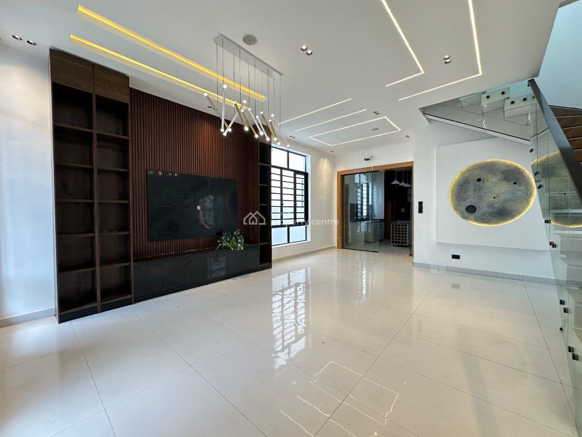 Lovely & Vibrant 4 Bedroom Detached Duplex with a Bq, Chevron Tollgate, Lekki, Lagos, Detached Duplex for Sale