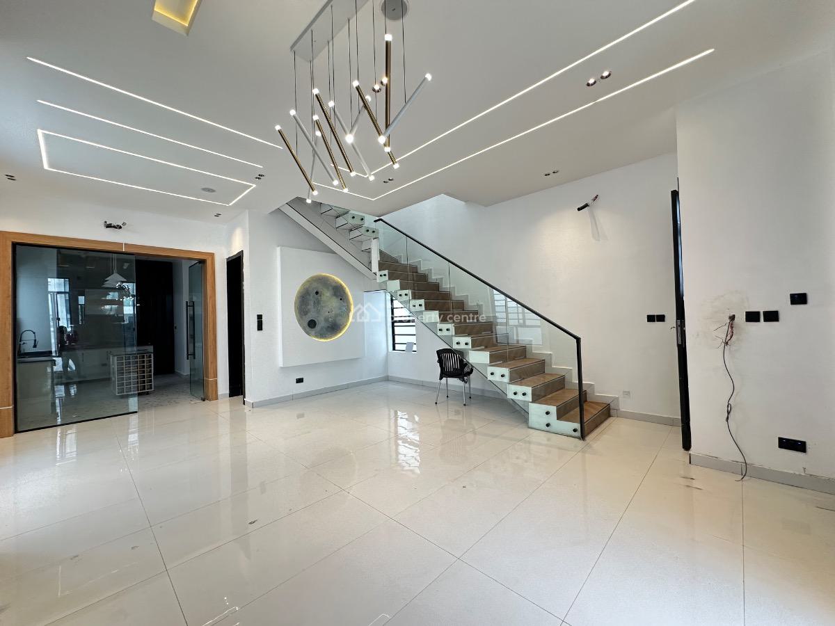 Lovely & Vibrant 4 Bedroom Detached Duplex with a Bq, Chevron Tollgate, Lekki, Lagos, Detached Duplex for Sale