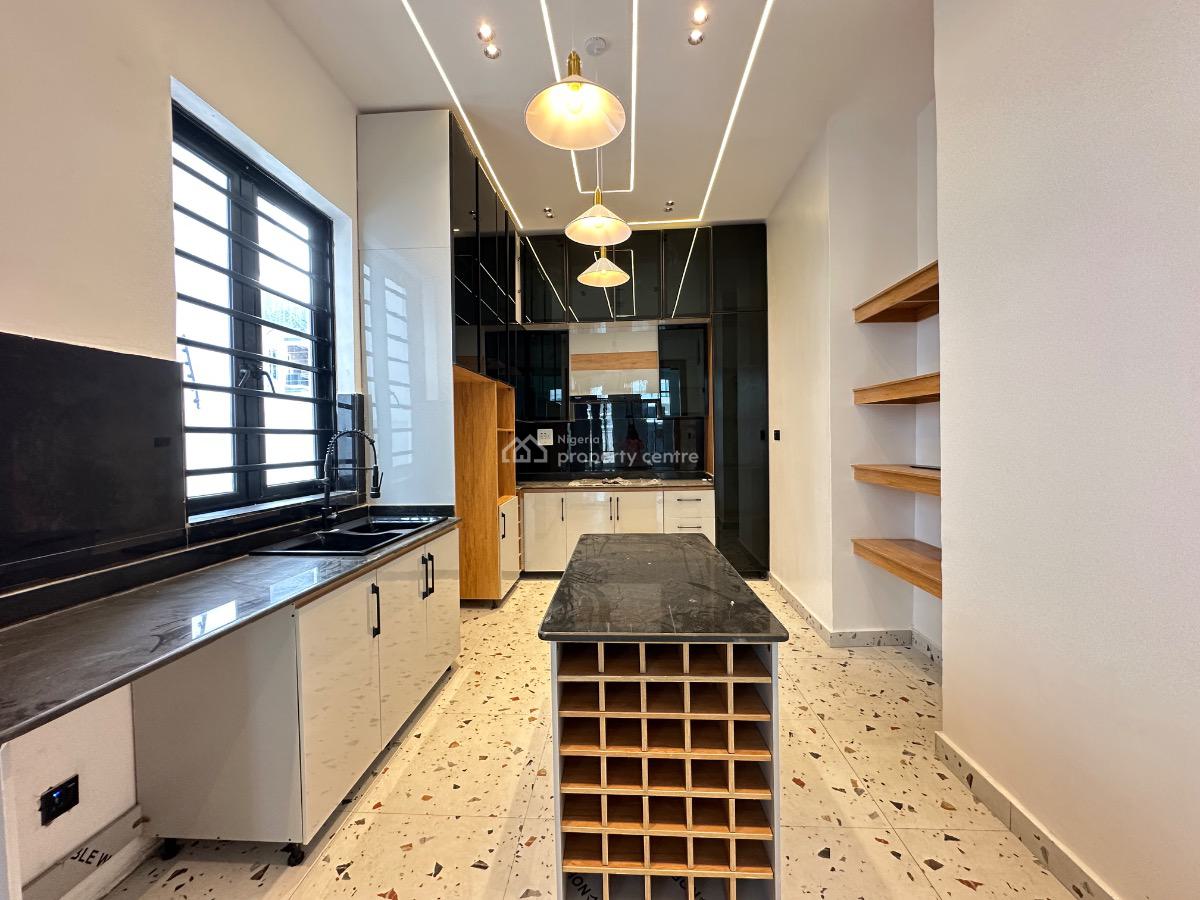 Lovely & Vibrant 4 Bedroom Detached Duplex with a Bq, Chevron Tollgate, Lekki, Lagos, Detached Duplex for Sale