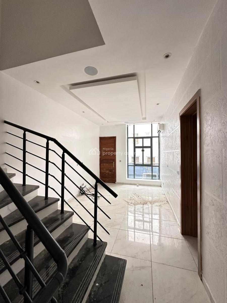 Contemporary Modern 4 Bedrooms Duplex, Along Admiral Gabriel Okoi Street, Sbt Petroleum Geoscience, Ikate Elegushi, Lekki, Lagos, Terraced Duplex for Sale
