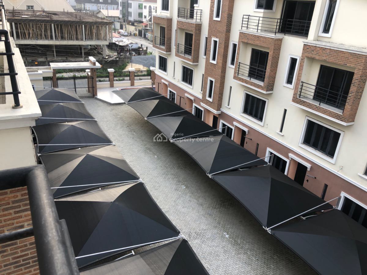 Newly Built 3 Bedroom Apartment with Bq Pool and Gym(video Available), Lekki Phase 1, Lekki, Lagos, Flat / Apartment for Rent