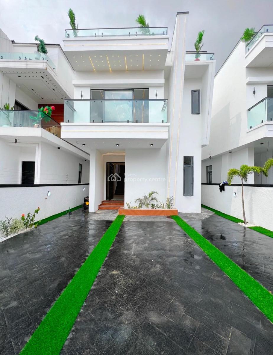 Luxury 5 Bedrooms Fully Detached with Swimming Pool, Ajah, Lagos, Detached Duplex for Sale