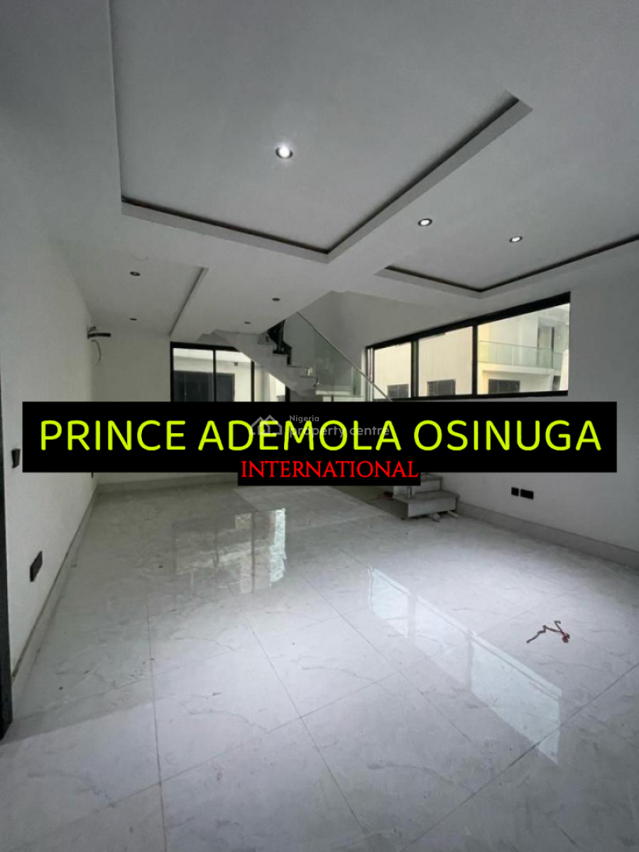 Newly Built 4 Bedroom Terrace House +bq, Off Awolowo Road, Falomo, Ikoyi, Lagos, Terraced Duplex for Rent