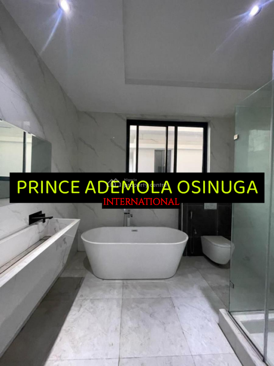 Newly Built 4 Bedroom Terrace House +bq, Off Awolowo Road, Falomo, Ikoyi, Lagos, Terraced Duplex for Rent