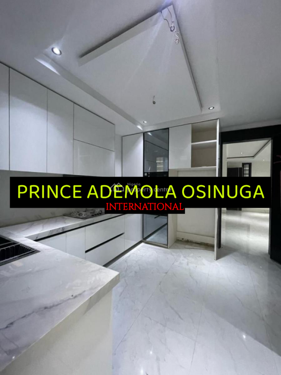 Newly Built 4 Bedroom Terrace House +bq, Off Awolowo Road, Falomo, Ikoyi, Lagos, Terraced Duplex for Rent