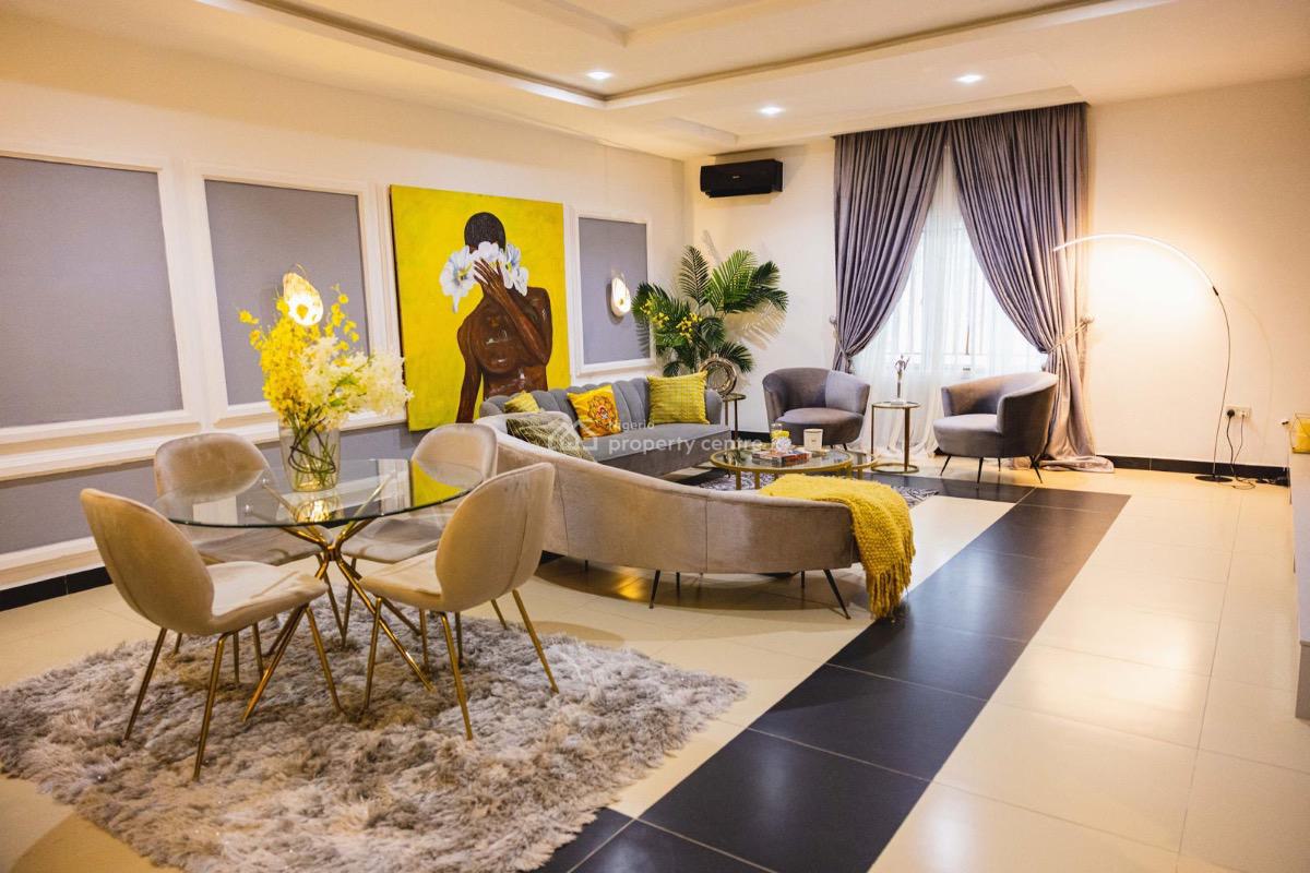 Luxury Smart 2 Bedroom Service and Furnished Apartment, Guzape District, Abuja, Flat / Apartment Short Let