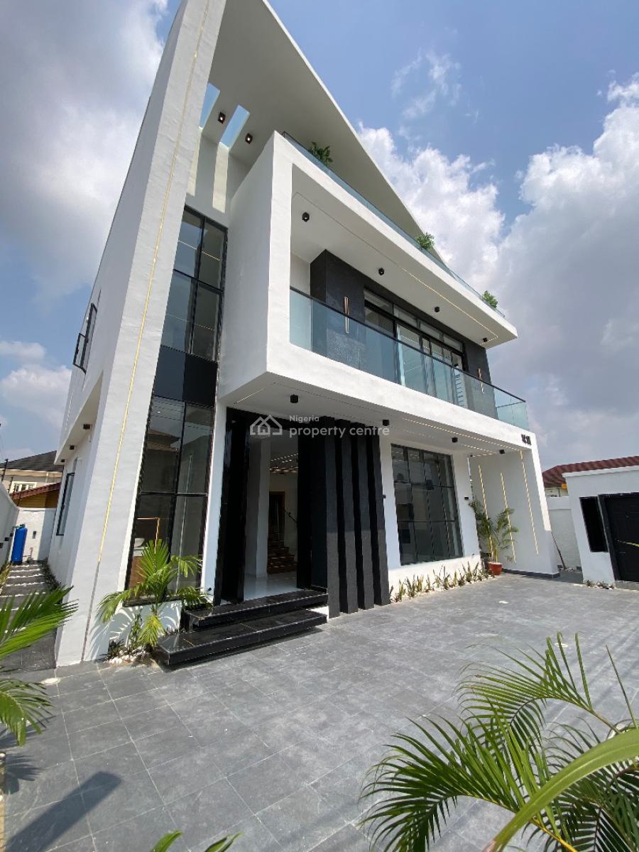 Smart House 5 Bedroom  Duplex Comes with Swimming Pool Plus Bq, Sangotedo, Ajah, Lagos, Detached Duplex for Sale