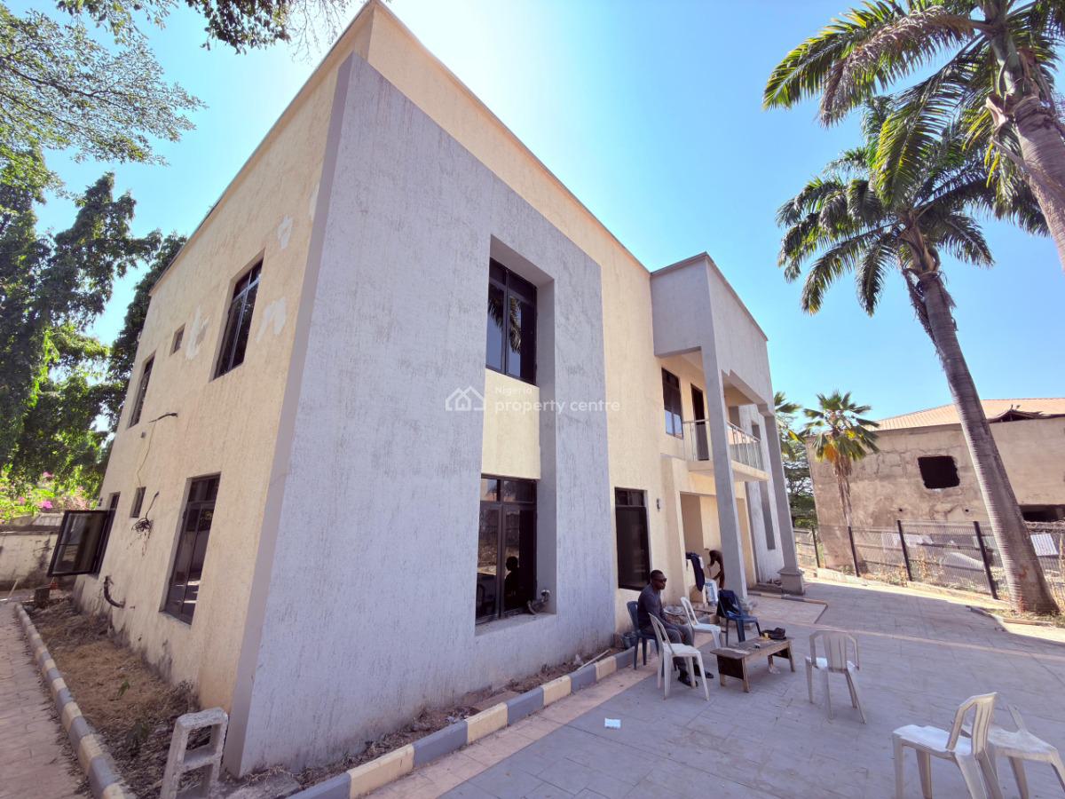 Spacious 6 Bedrooms Fully Detached Duplex with a 2 Bedroom Guest Chalet, Maitama District, Abuja, Detached Duplex for Rent