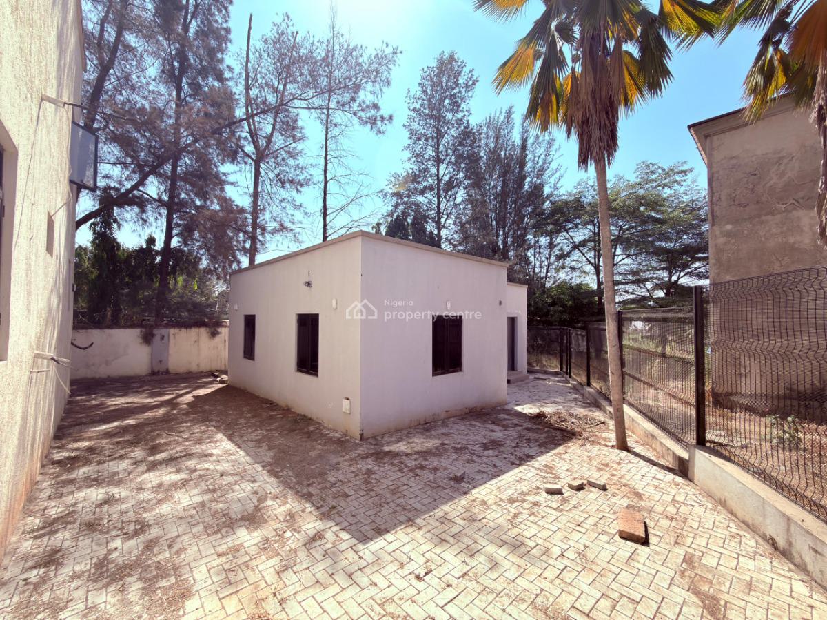 Spacious 6 Bedrooms Fully Detached Duplex with a 2 Bedroom Guest Chalet, Maitama District, Abuja, Detached Duplex for Rent