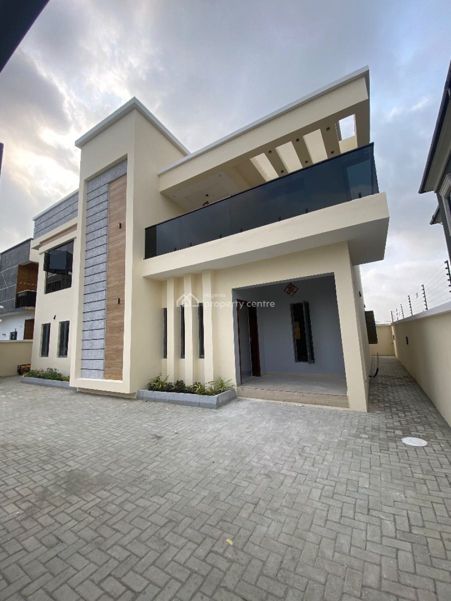 Spacious  Newly 4 Bedrooms Duplex Comes with Bq, By Elemoro, Bogije, Ibeju Lekki, Lagos, Detached Duplex for Sale