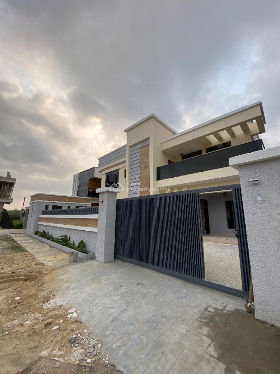 Spacious  Newly 4 Bedrooms Duplex Comes with Bq, By Elemoro, Bogije, Ibeju Lekki, Lagos, Detached Duplex for Sale