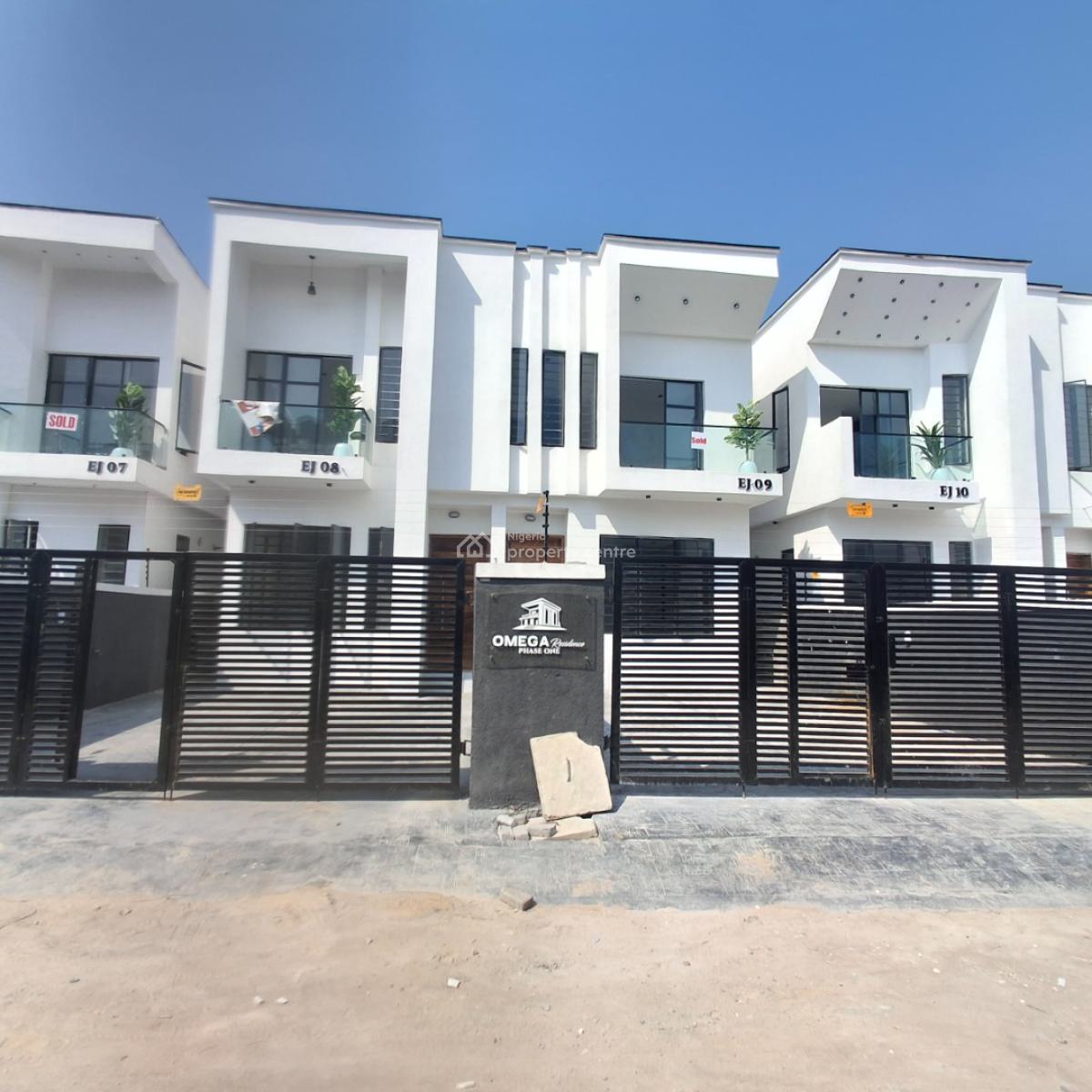Four Bedroom Semi Detached Duplex, Ikota, Lekki, Lagos, Semi-detached Duplex for Sale