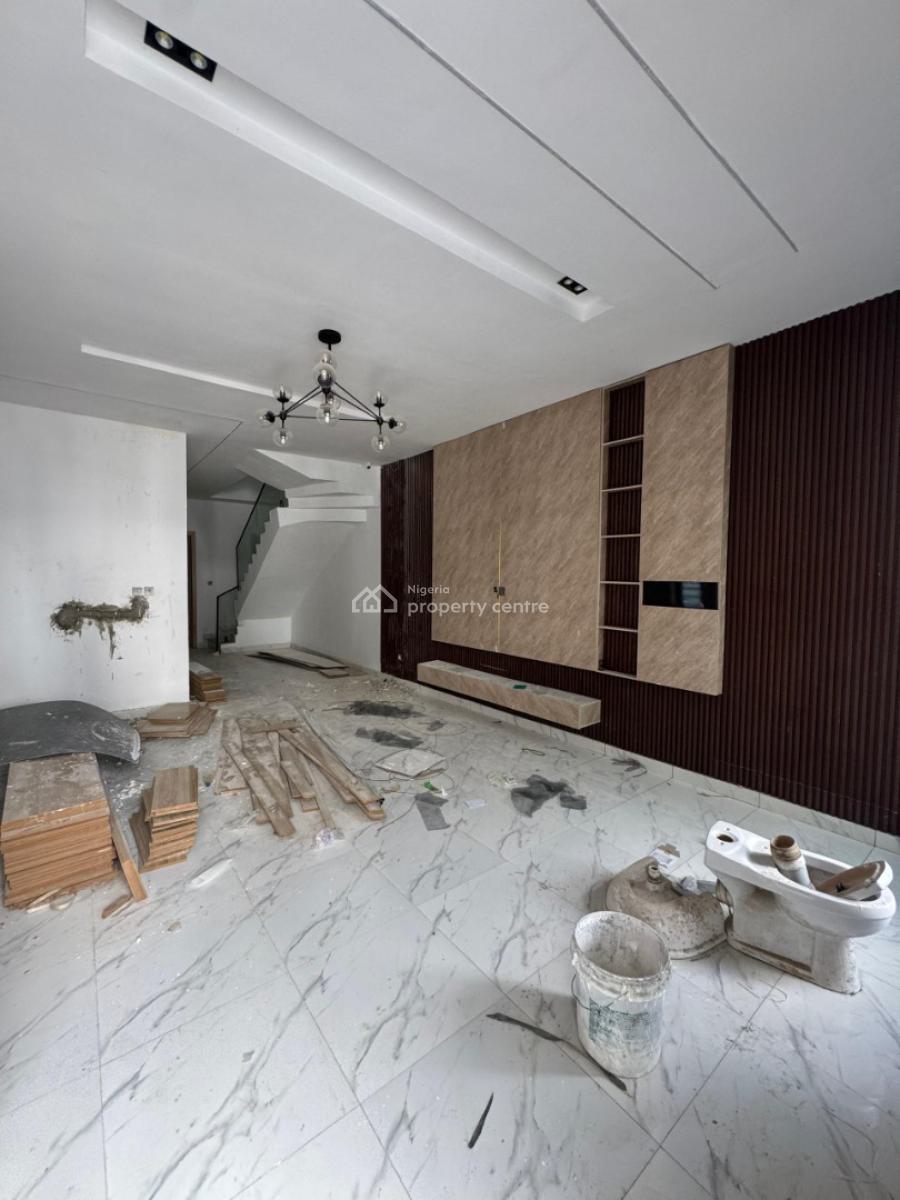 Newly Built 4 Bedroom Semi-detached Duplex with Bq, Chevron Toll Gate, Orchid Road, Lekki, Lagos, Semi-detached Duplex for Rent