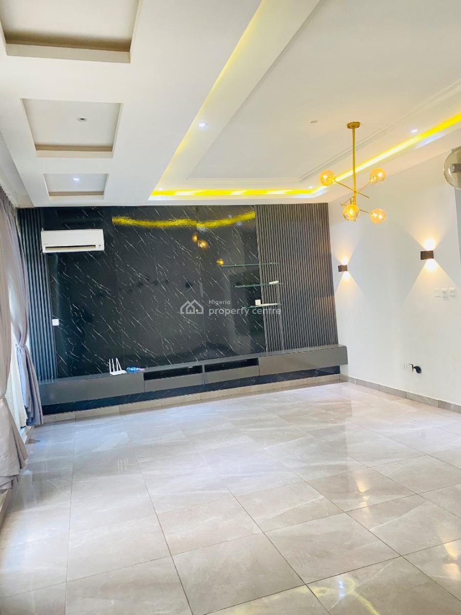 4 Bedroom Terrace House with Bq & 5kva Solar Inverter, Off Freedom Way, Lekki, Lagos, Terraced Duplex for Rent