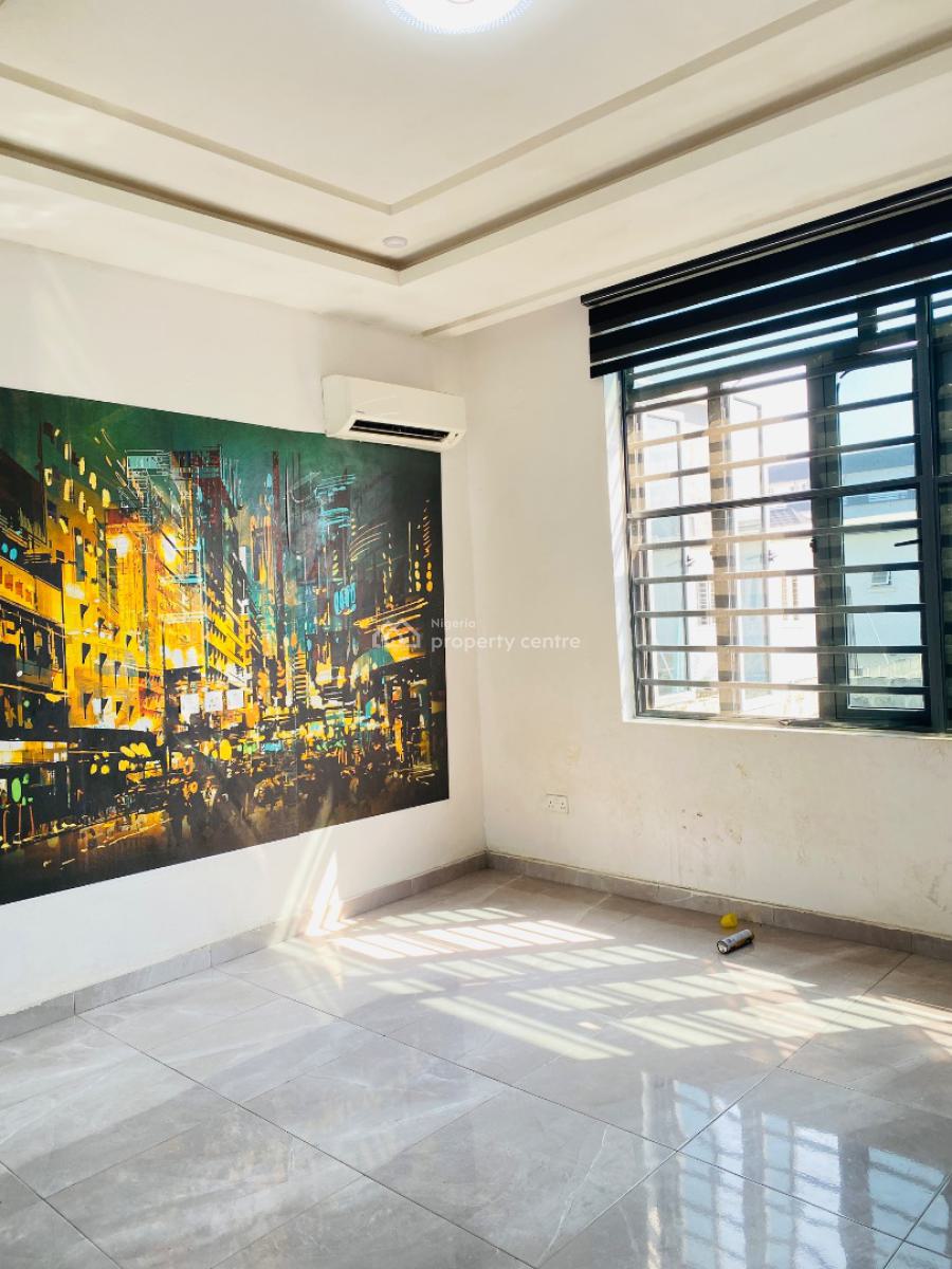 4 Bedroom Terrace House with Bq & 5kva Solar Inverter, Off Freedom Way, Lekki, Lagos, Terraced Duplex for Rent