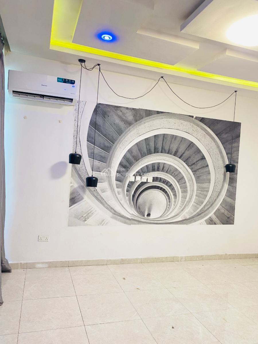 4 Bedroom Terrace House with Bq & 5kva Solar Inverter, Off Freedom Way, Lekki, Lagos, Terraced Duplex for Rent