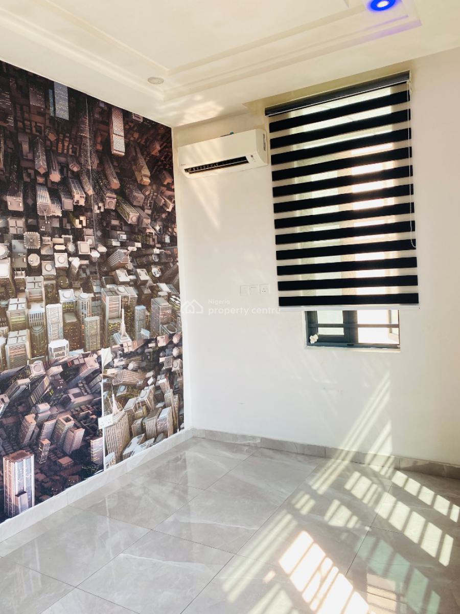 4 Bedroom Terrace House with Bq & 5kva Solar Inverter, Off Freedom Way, Lekki, Lagos, Terraced Duplex for Rent