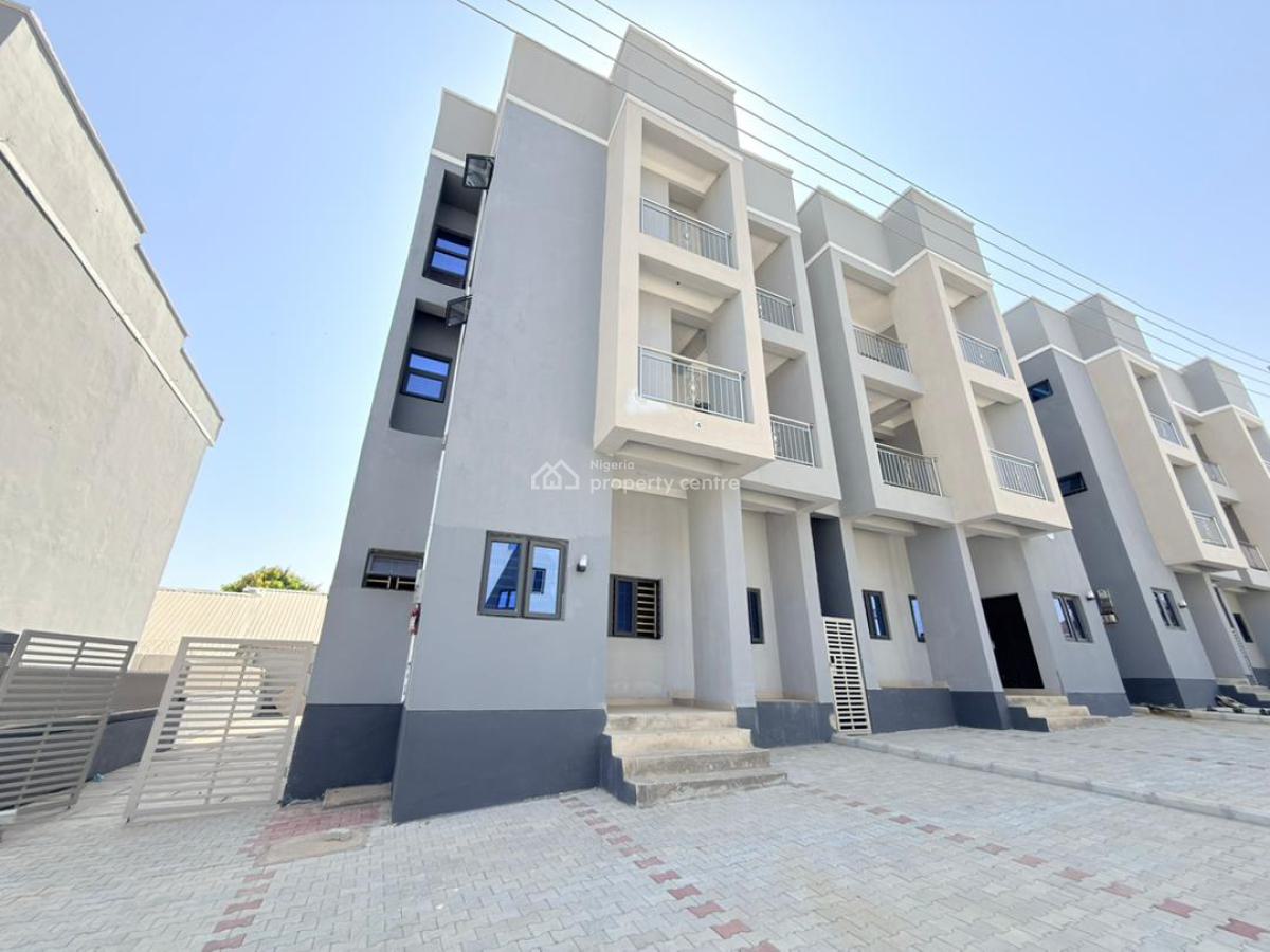 Newly Built 4 Bedroom Terrace Duplex with Bq, Idu Industrial, Abuja, Terraced Duplex for Rent