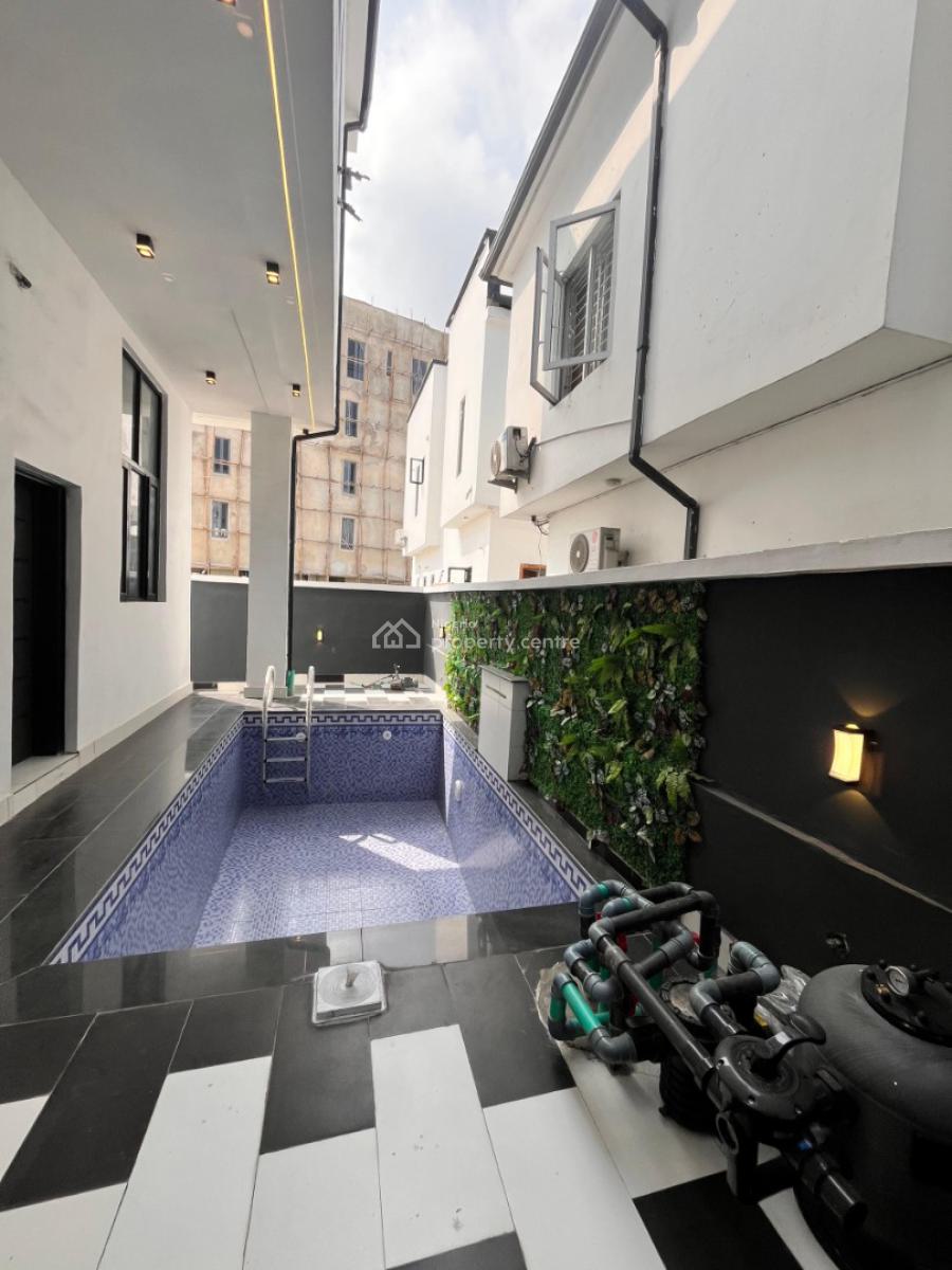 5 Bedroom Fully Detached Duplex with Bq and Swimming Pool, Chevron Toll Gate, Lekki, Lagos, Detached Duplex for Sale