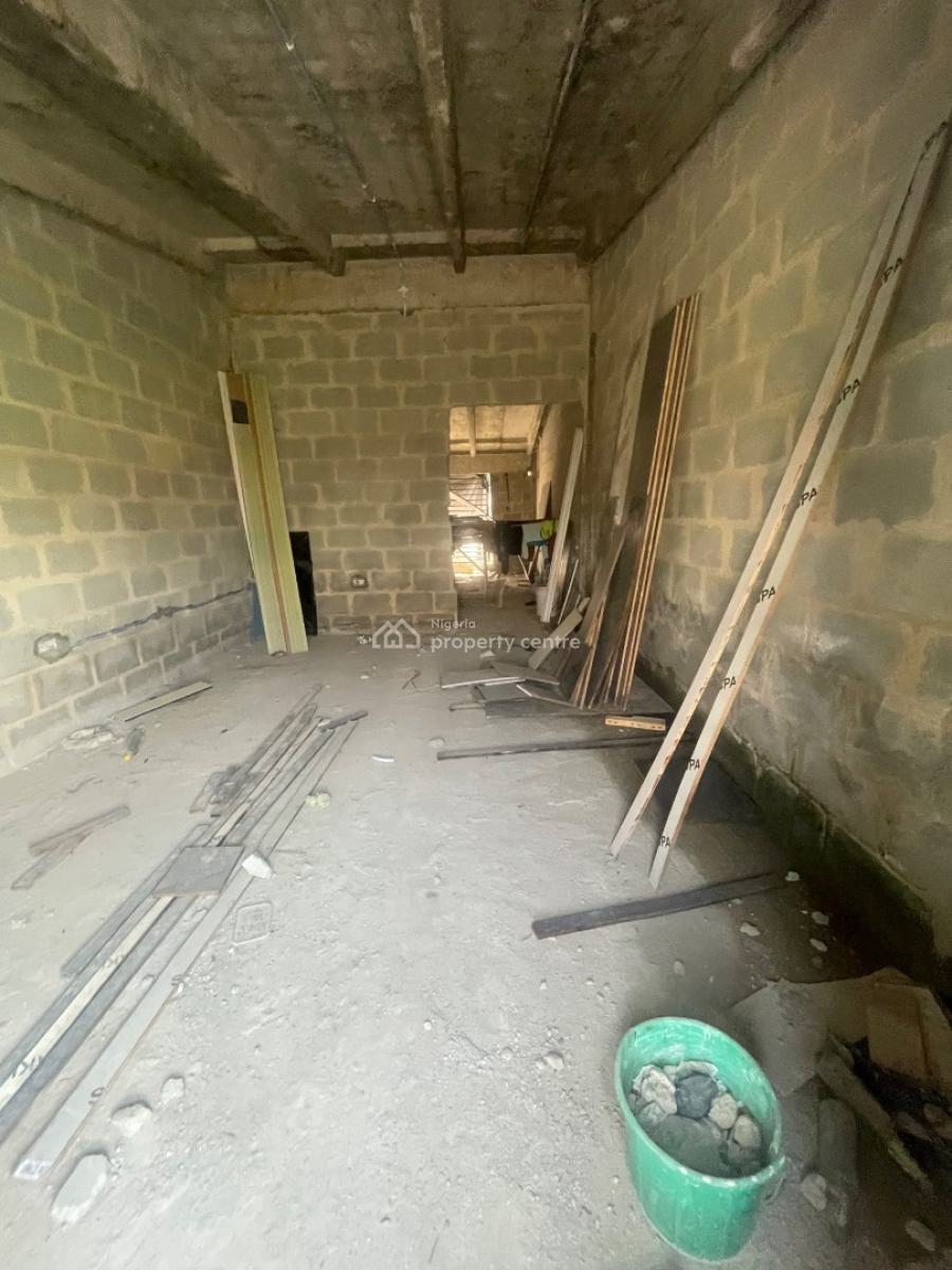 2 Shops Available Semi Finished, Hfp Eastline Complex, Ajah, Lagos, Shop for Rent