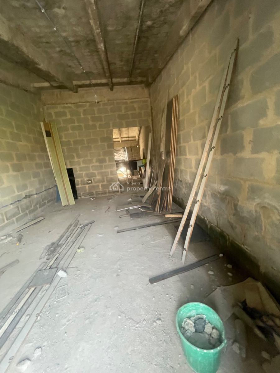 2 Shops Available Semi Finished, Hfp Eastline Complex, Ajah, Lagos, Shop for Rent