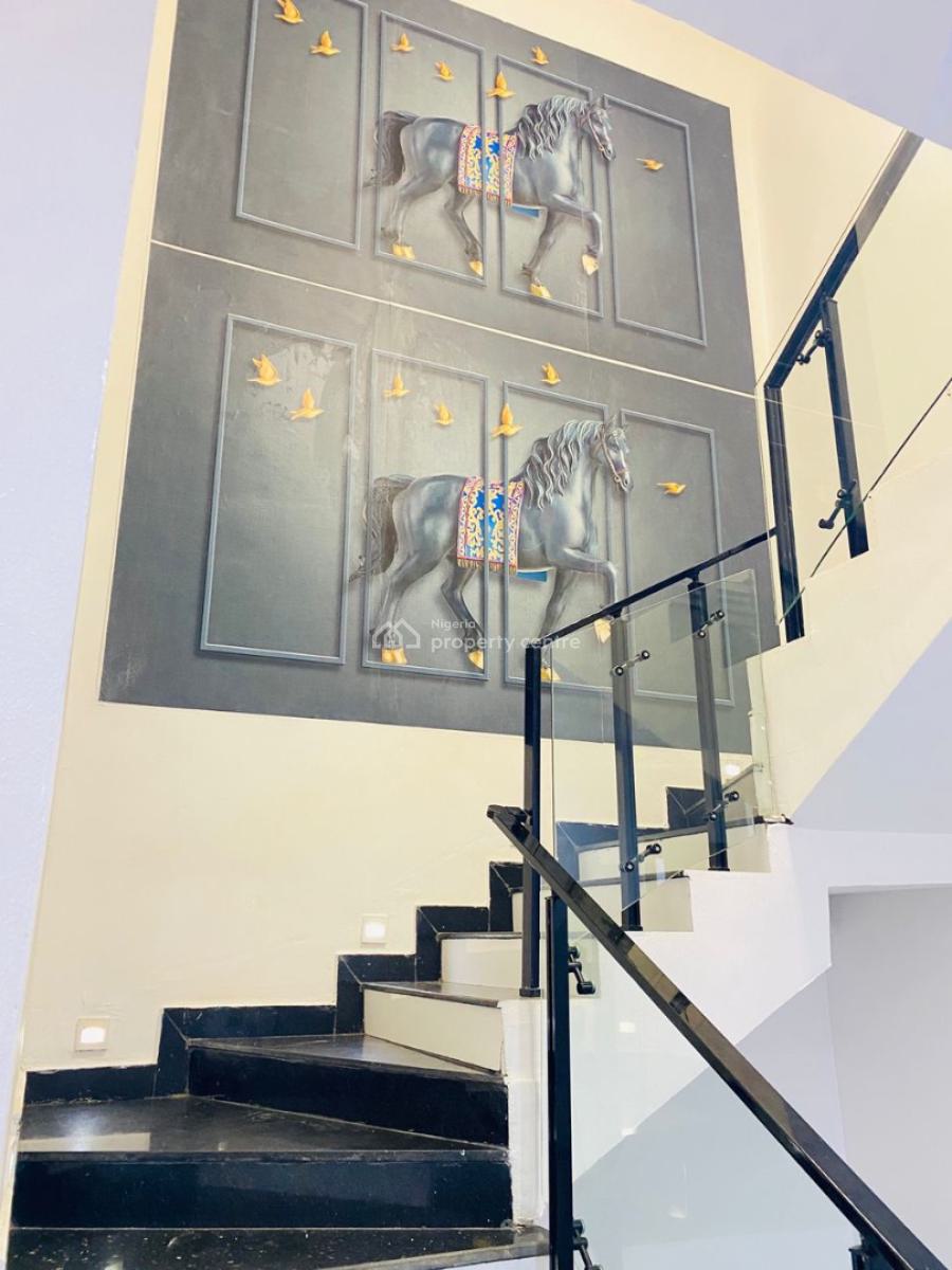 4-bedroom Terrace House with Bq & 5kva Solar Inverter, Ikate, Lekki, Lagos, Terraced Duplex for Rent