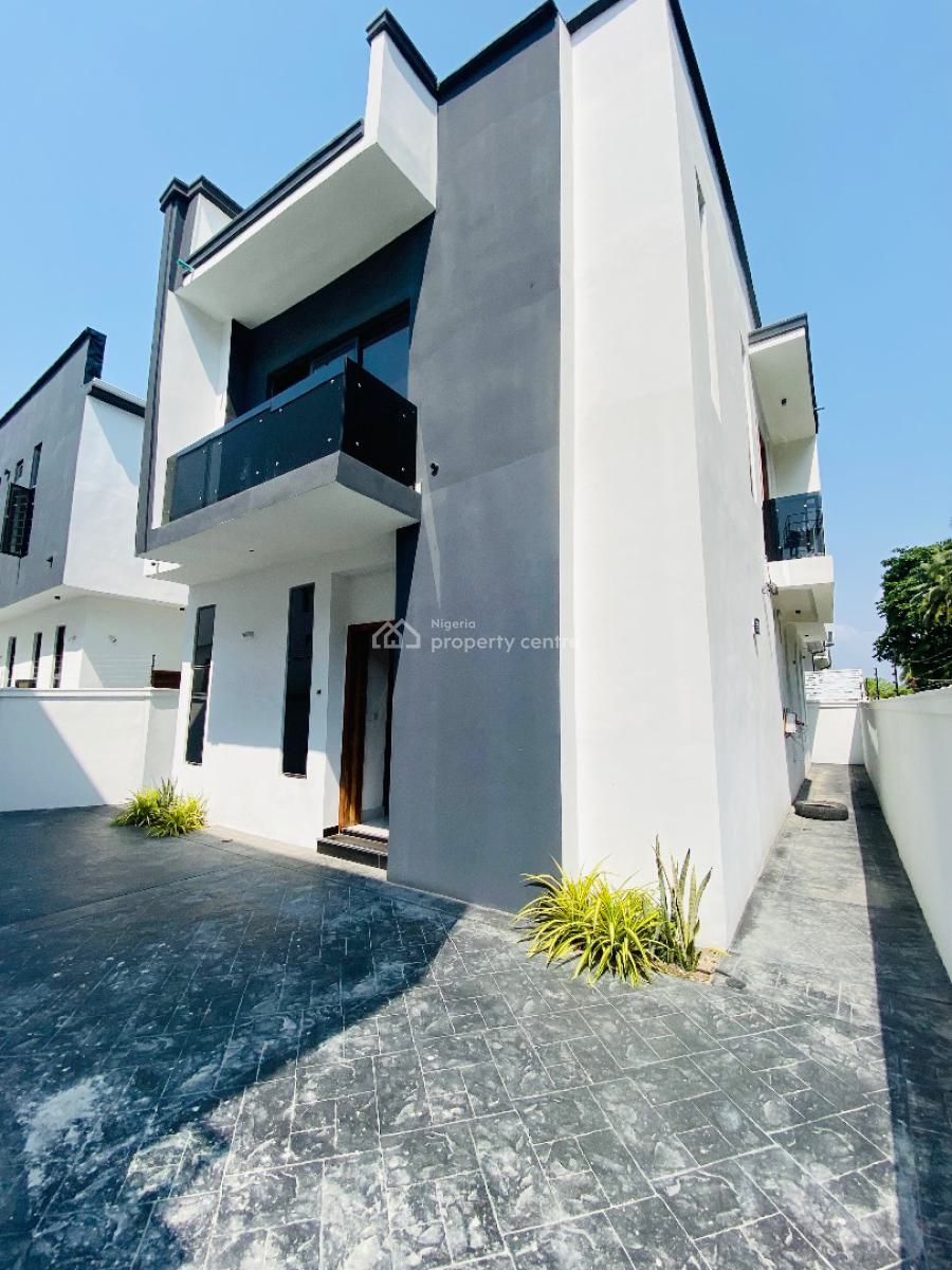 Brand New 4-bedroom Detached Home with Bq, Chevron, Lekki, Lagos, Detached Duplex for Sale