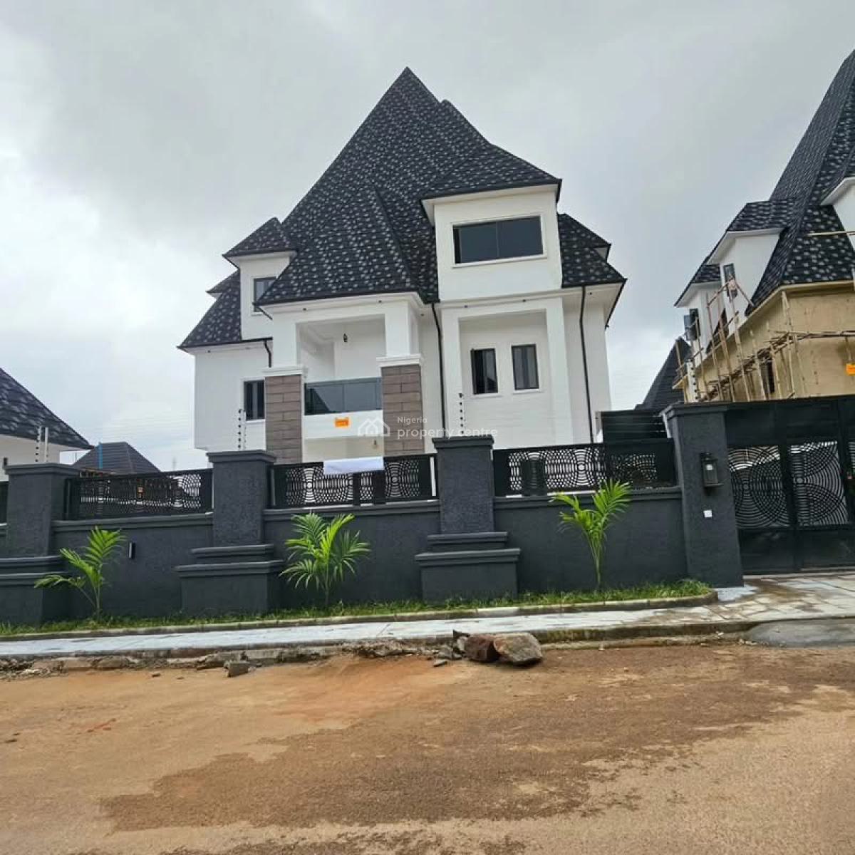 Brand New 7 Bedroom Fully Detached Duplex, 2 Rooms Bq, Pool, Gwarimpa Extenion, Gwarinpa, Abuja, Detached Duplex for Rent