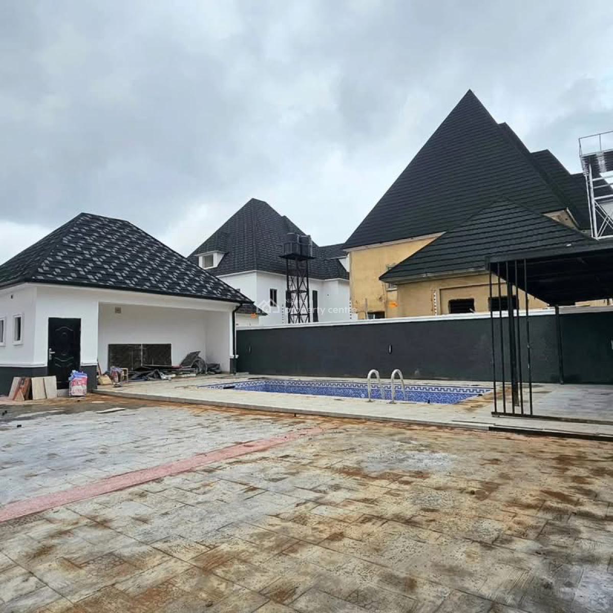 Brand New 7 Bedroom Fully Detached Duplex, 2 Rooms Bq, Pool, Gwarimpa Extenion, Gwarinpa, Abuja, Detached Duplex for Rent