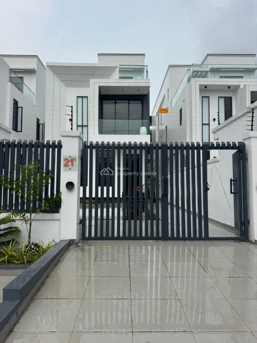 Newly Built 5-bedroom Duplex with a Rooftop Terrace, Gym, Lekki Phase 1, Lekki, Lagos, Detached Duplex for Sale