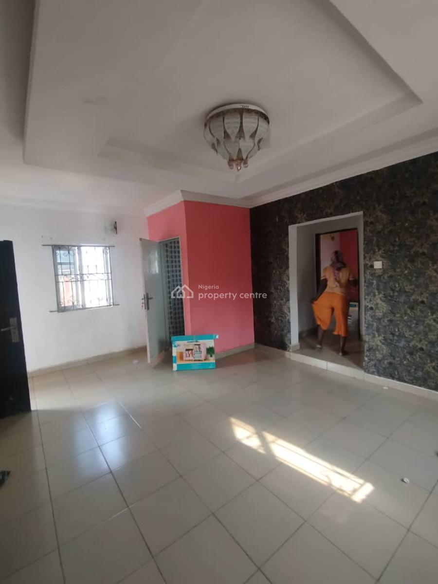Decent 2 Bedroom Flat Upstairs, Oke Ira, Ogba, Ikeja, Lagos, Flat / Apartment for Rent
