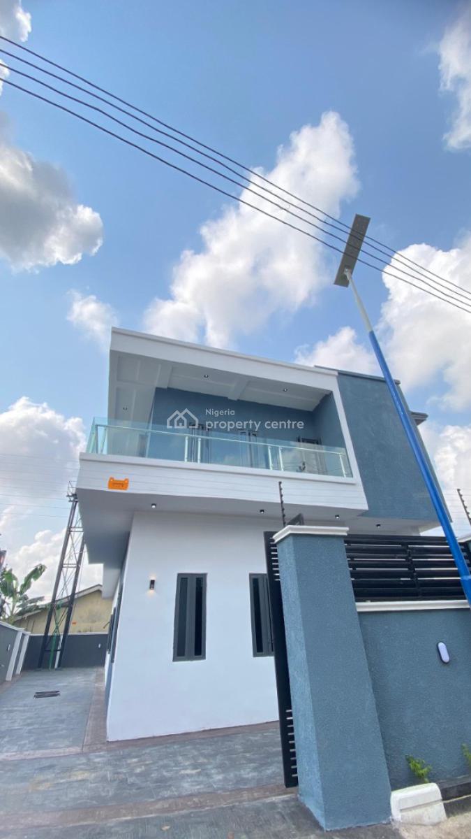 Contemporary 4 Bedroom Detached Duplex with Bq, Off Akwaka Street, Rumuodomaya, Port Harcourt, Rivers, Detached Duplex for Sale