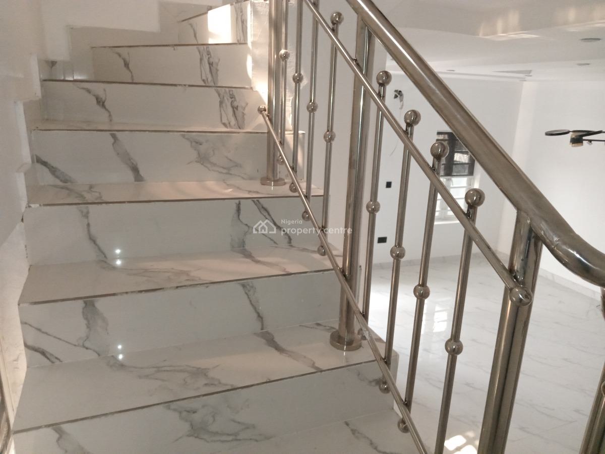 Newly Built 3 Bedroom Semi Detached Duplex with a Room Bq, Sangotedo, Ajah, Lagos, Semi-detached Duplex for Rent