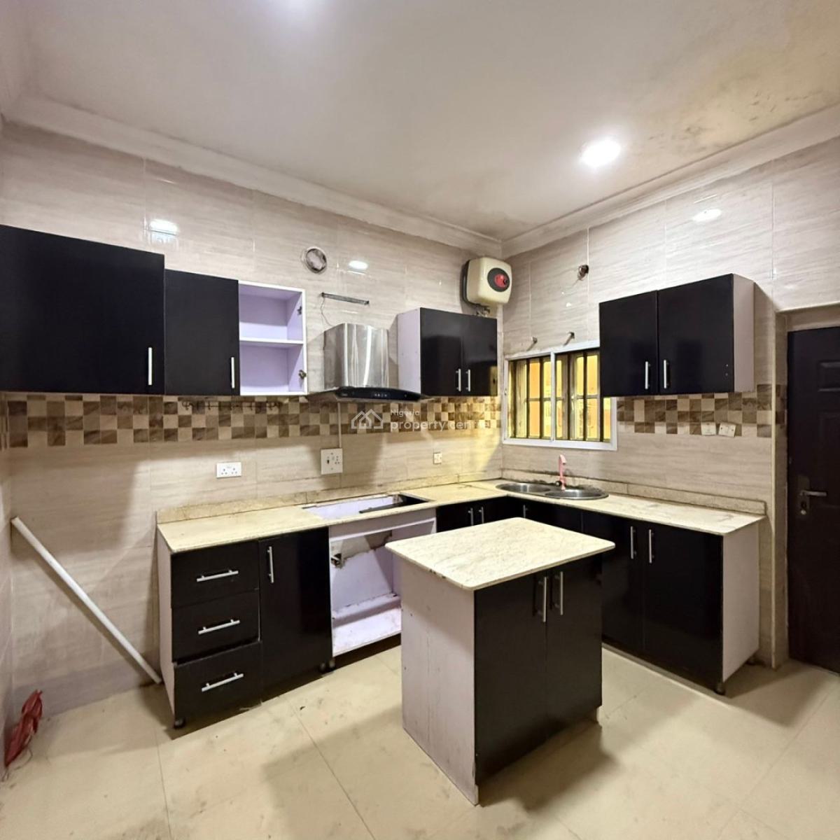 Serviced 3 Bedrooms Apartment with Bq and Swimming Pool Available, Ajah, Lagos, Terraced Duplex for Rent